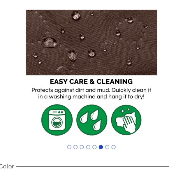 COPY - Furhaven non slip furniture cover large sofa in espresso (NWOT) - Picture 9 of 10